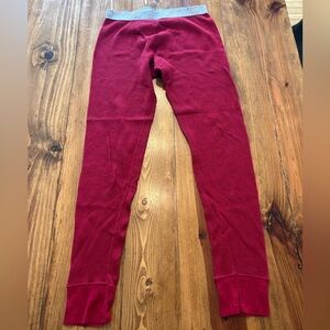 The Gap men’s long underwear Red Thermal Bottoms medium D11